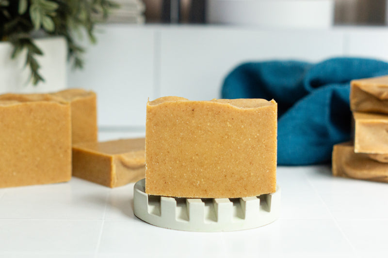 Golden Frankincense and Myrrh Turmeric Bar Soap