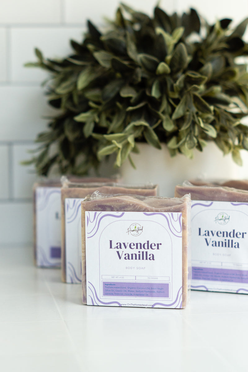 Lavender Vanilla Bar Soap