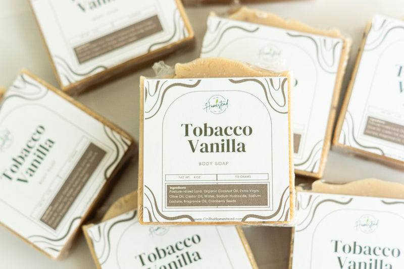 Tobacco Vanilla Bar Soap