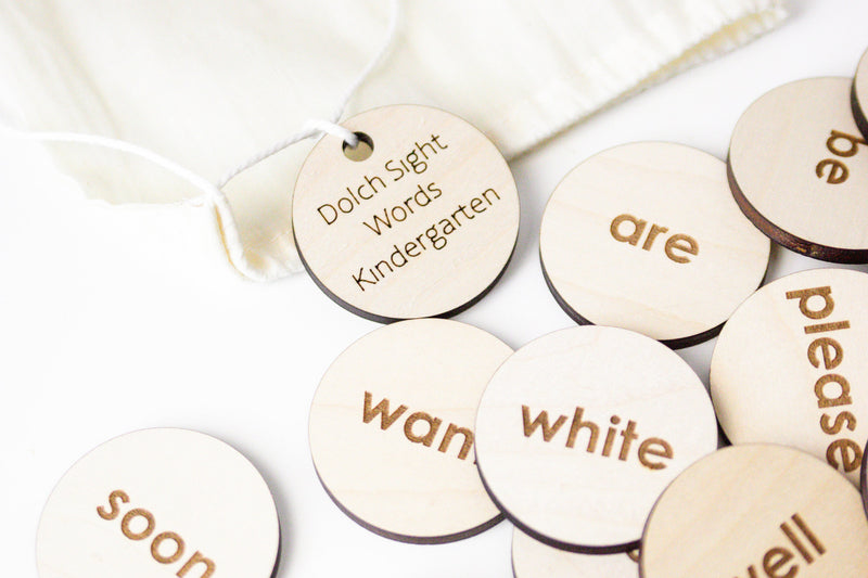 Kindergarten Dolch Sight Words