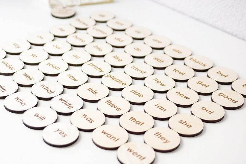 Kindergarten Dolch Sight Words