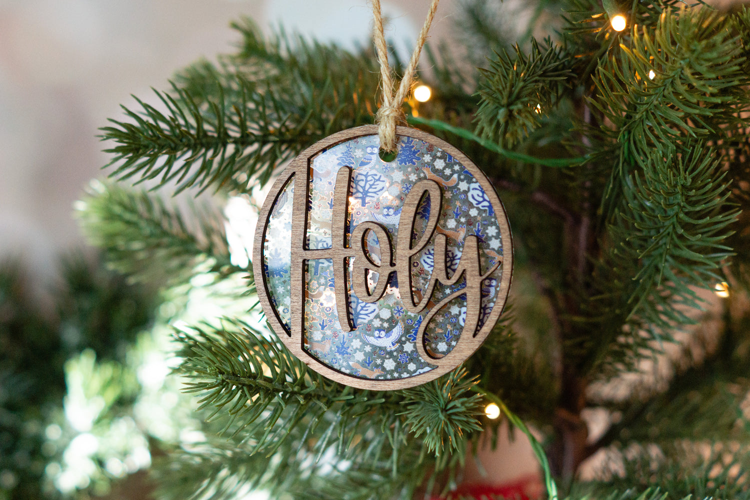 Holy - Christmas Ornament