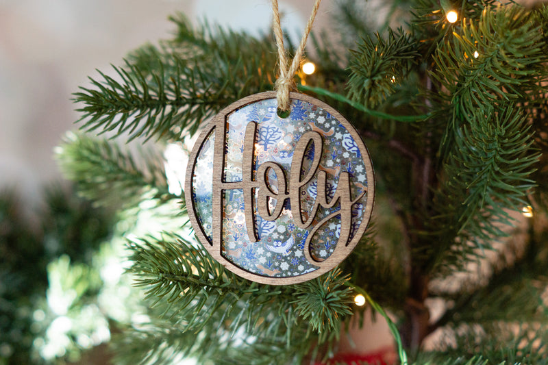 Holy - Christmas Ornament