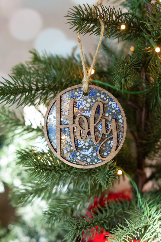 Holy - Christmas Ornament
