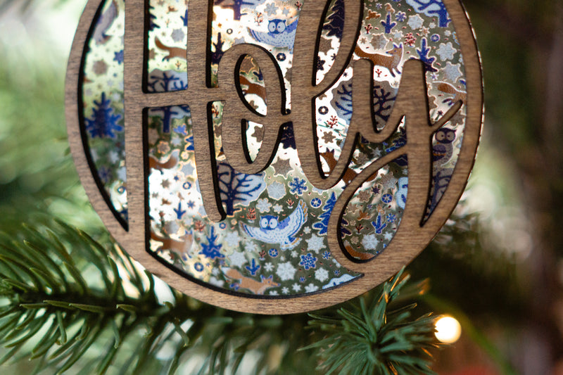 Holy - Christmas Ornament