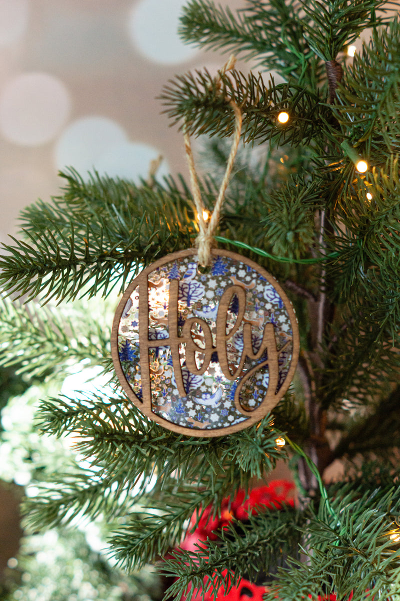 Holy - Christmas Ornament
