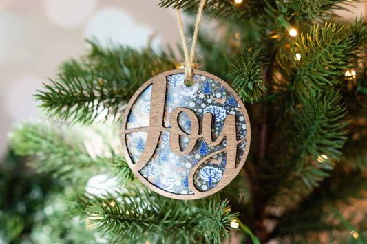 Joy - Christmas Ornament