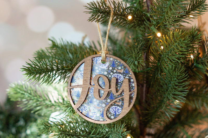 Joy - Christmas Ornament