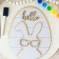 DIY Kit - Paint Your Own Bunny Sign