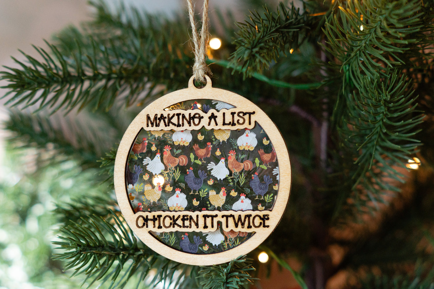 Making a List Chicken it Twice