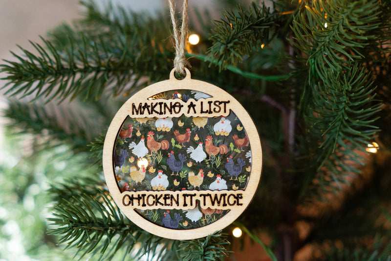 Making a List Chicken it Twice