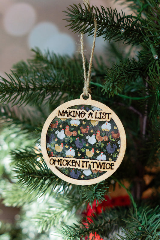 Making a List Chicken it Twice