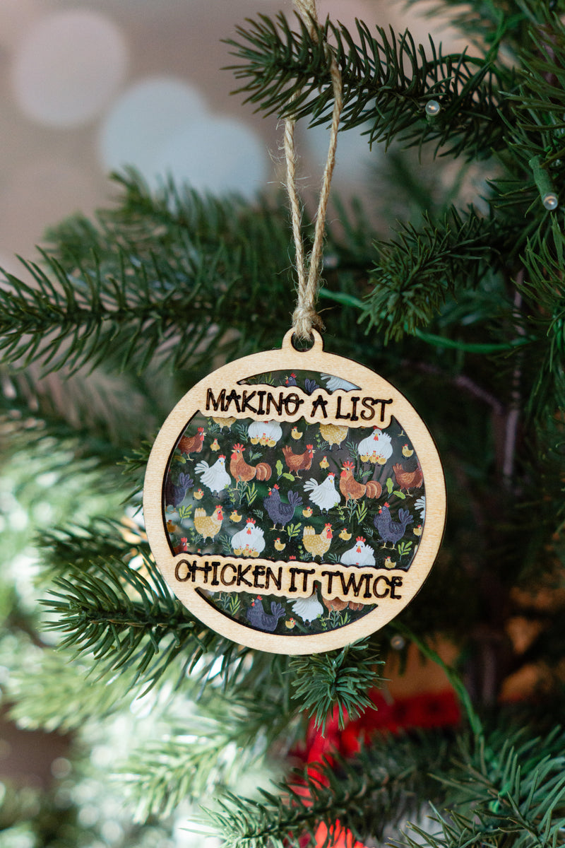 Making a List Chicken it Twice