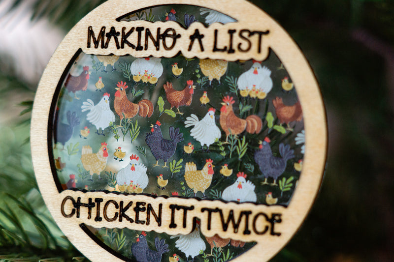 Making a List Chicken it Twice