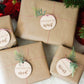 Want - Wear - Need - Read Gift Tags