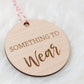 Want - Wear - Need - Read Gift Tags