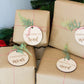 Want - Wear - Need - Read Gift Tags