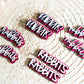 Atlanta Rabbits School Earrings